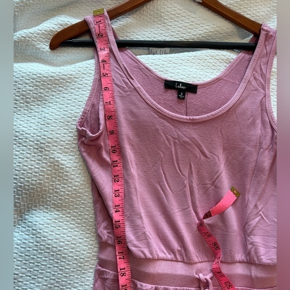 NWT Lulu's Pink Loungewear Jumpsuit with Tie Waist - Picture 10 of 14